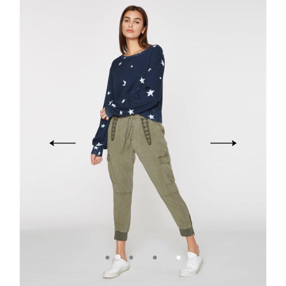 PAM & GELA x Revolve Cargo Pants NWOT